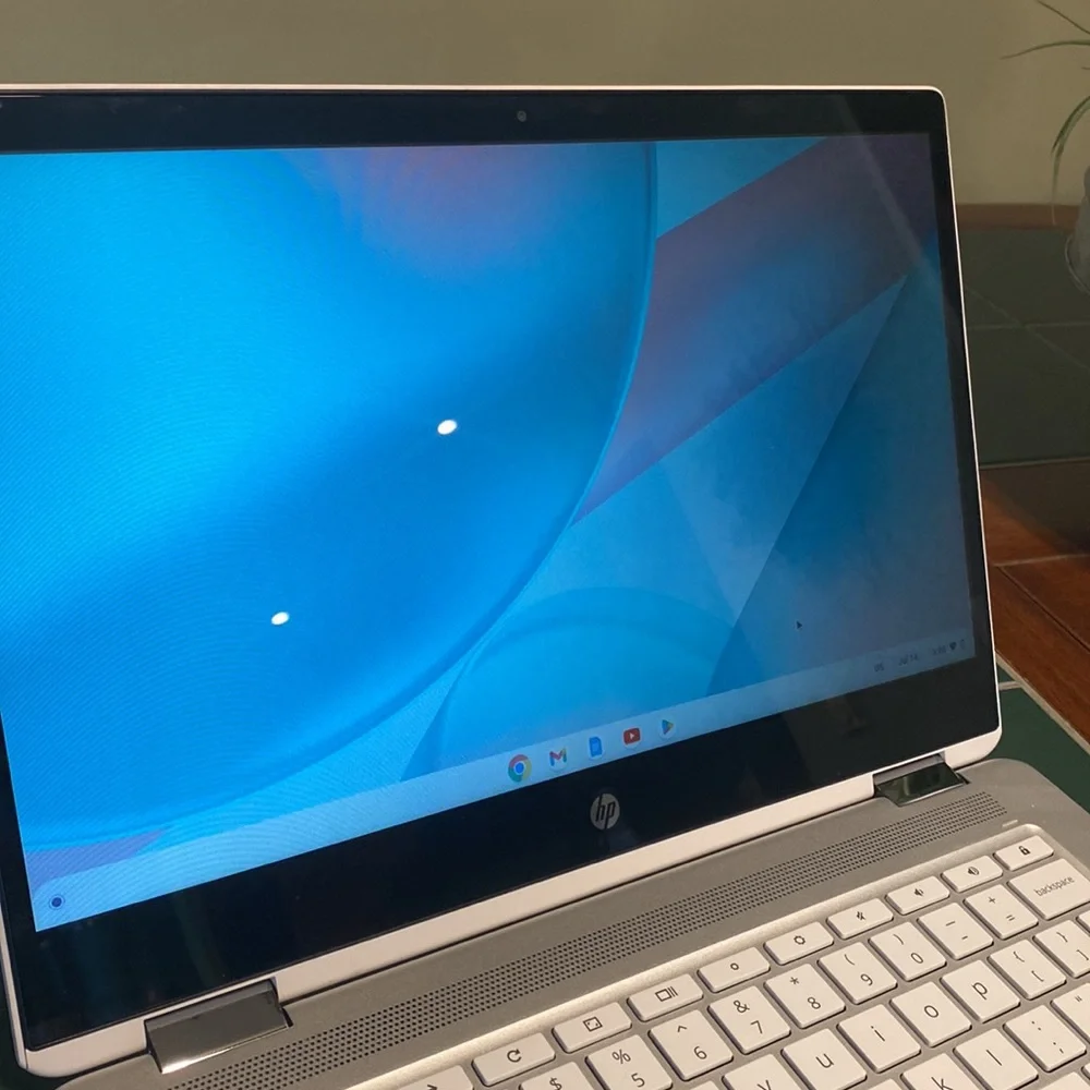 HP Chromebook- White, Intel Processor
